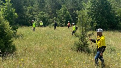 Bursa'nın Orhaneli ilçesinde ailesinin kayıp ihbarında bulunduğu çocuğu arama çalışmaları