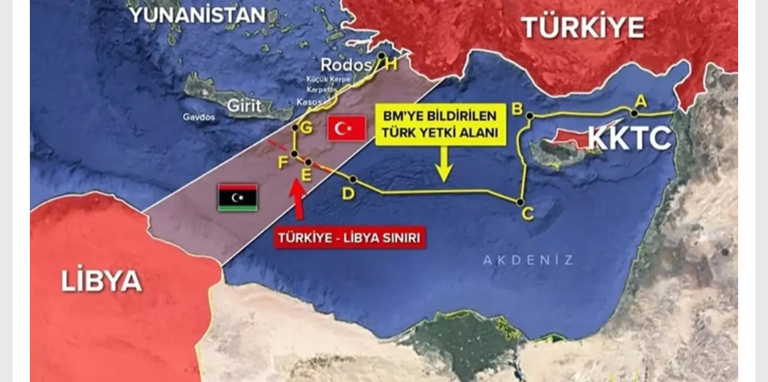 Libya Ulusal Birlik Hükümeti, Girit'in güneyinde hidrokarbon aramaları için açılan