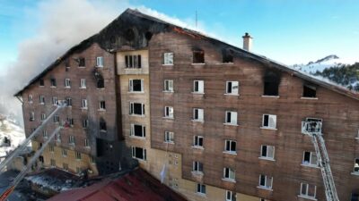 Bolu Kartalkaya Kayak Merkezi'nde 78 kişinin hayatını kaybettiği, 133 kişinin