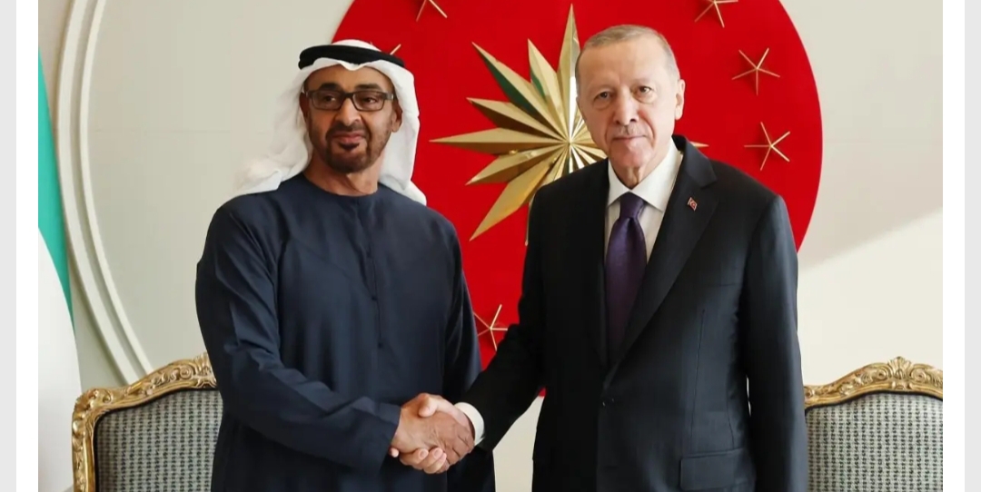 Başkan Erdoğan, Birleşik Arap Emirlikleri Devlet Başkanı Şeyh Muhammed Bin