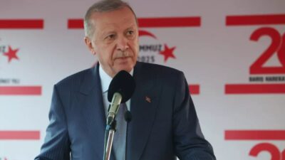 Başkan Erdoğan, Lefkoşa'da “20 Temmuz Barış ve Özgürlük Bayramı Resmi