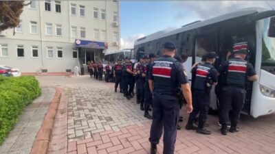 İstanbul'da organize suç örgütüne yönelik düzenlenen operasyonlarda; elebaşı Ü.E.'nin de