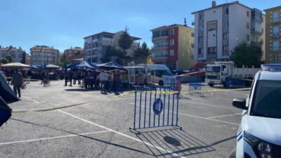 Çorum'da aralarında husumet bulunduğu öğrenilen iki esnaf arasında silahlı kavga