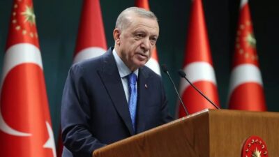 Cumhurbaşkanlığı Külliyesi'nde Gabon Cumhurbaşkanı Brice Clotaire Oligui Nguema ile gerçekleştirilen