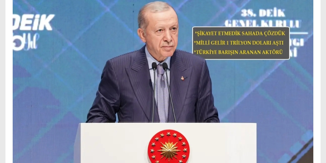 DEİK 38. Olağan Mali Genel Kurulu ve Ustalara Saygı Ödül