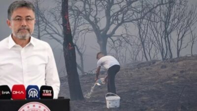Çanakkale'de yangın tarım arazisinde başlayıp ormana sıçradı. Bölgeye çok sayıda