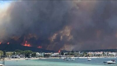 Çanakkale, Bolu, Manisa, Mersin ve Aydın'da orman yangını çıktı. Çanakkale'deki