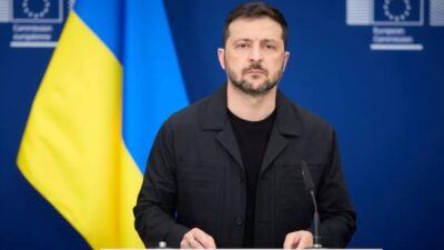 Ukrayna Devlet Başkanı Volodimir Zelenski, Rusya Devlet Başkanı Vladimir Putin