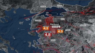 Balıkesir'in Sırdırgı ilçesinde 4.8 büyüklüğünde deprem meydana geldi. Ardından gece