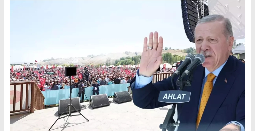 Başkan Erdoğan, Terörsüz Türkiye hedefinde gelinen noktayı Ahlat'tan duyurdu, “Saflarımızı