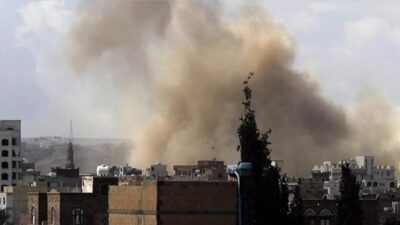 İsrail basını, soykırımcı İsrail Hava Kuvvetleri'nin Yemen'in başkenti Sana'ya hava