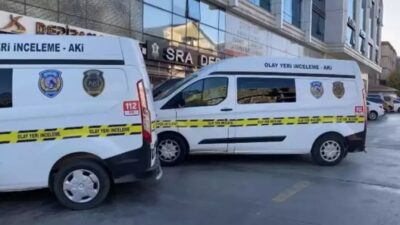 İstanbul Başakşehir'de bir firmada çalışan yabancı uyruklu kişi, iş yerinde