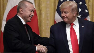 Başkan Recep Tayyip Erdoğan, Beyaz Saray'da ABD Başkanı Donald Trump