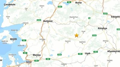 Kütahya'nın Simav ilçesinde 5,4 büyüklüğünde deprem meydana geldi. Sarsıntı İstanbul