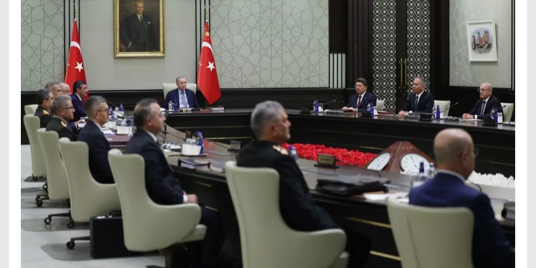 Başkan Erdoğan riyasetinde yapılan Milli Güvenlik Kurulu Toplantısı sona erdi.