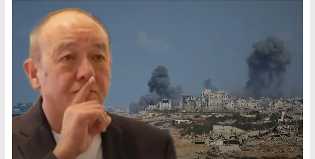 Soykırımcı İsrail'in Deniz Kuvvetleri'nden Emekli Tümgeneral Eliezer Cheney Marom, katıldığı