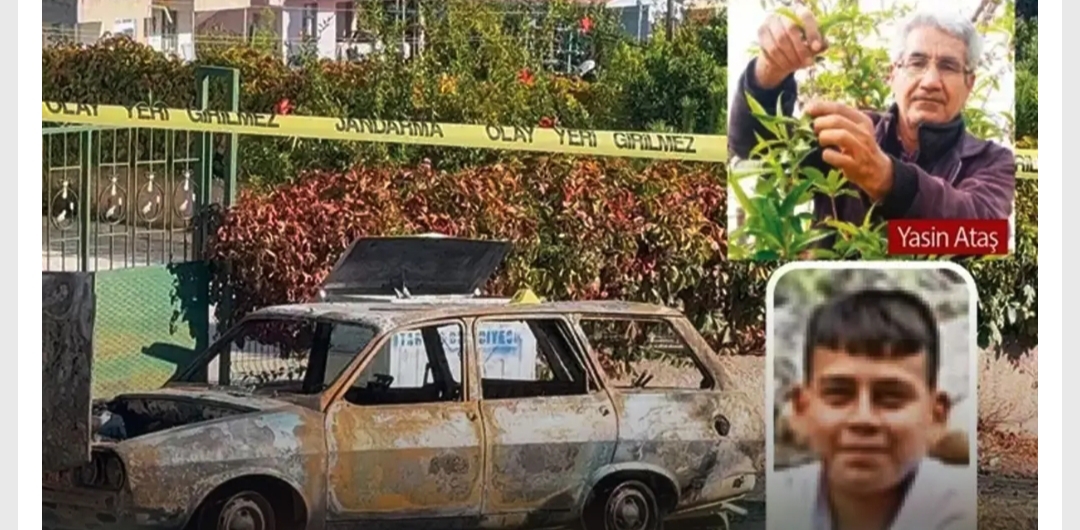 Mersin'de Yasin Ataş, önce aracını yaktı; sonra tüfekle etrafa ateş