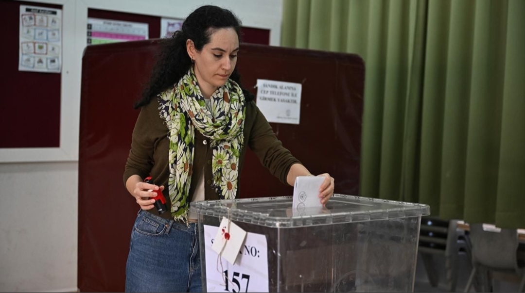 Kuzey Kıbrıs Türk Cumhuriyeti'nde (KKTC) cumhurbaşkanı seçiminin ilk turu için