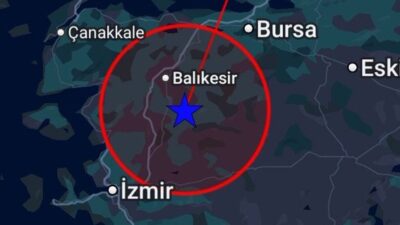 Balıkesir'de 6.1 büyüklüğünde deprem meydana geldi. Deprem Çevre illerden de