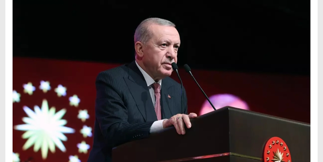 Cumhurbaşkanlığı Külliyesi'nde 29 Ekim Özel Programı'na katılan Başkan Erdoğan yaptığı
