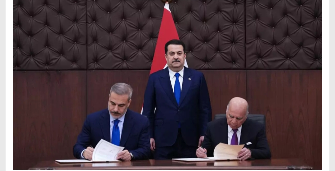Türkiye ile Irak arasında tarihi anlaşma! Bağdat’ta imzalar atıldı Dışişleri Bakanı Hakan Fidan ile Irak Başbakan Yardımcısı ve Dışişleri