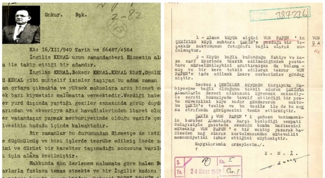 MİT gizliliğini kaldırdı! 1940 yılında hazırlanan İngiliz Kemal raporu Milli İstihbarat Teşkilatı, adına romanlar yazılıp, filmler çekilen Ahmet Esat