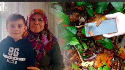 Kastamonu'nun Bozkurt ilçesinde kaybolduktan 9 gün sonra oğluyla birlikte cenazesine