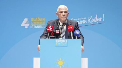 Dervişoğlu: Akşener ile arama hiç kimse giremez İyi Parti Genel Başkanı Müsavat Dervişoğlu, partisinin İstanbul İl Kongresi'nde
