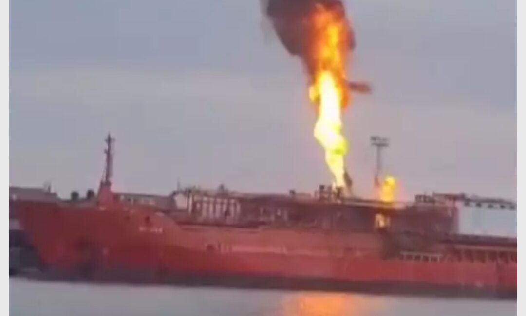 Ukrayna'nın güneyindeki Odessa bölgesinde, gece