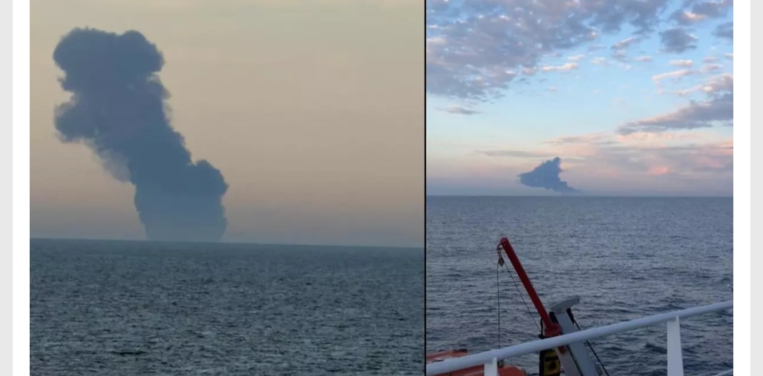 Kocaeli açıklarında gemi yangını… 25 personel tahliye edildi Kocaeli'nin Kandıra ilçesi Kefken açıklarında yabancı menşeli bir gemide yangın