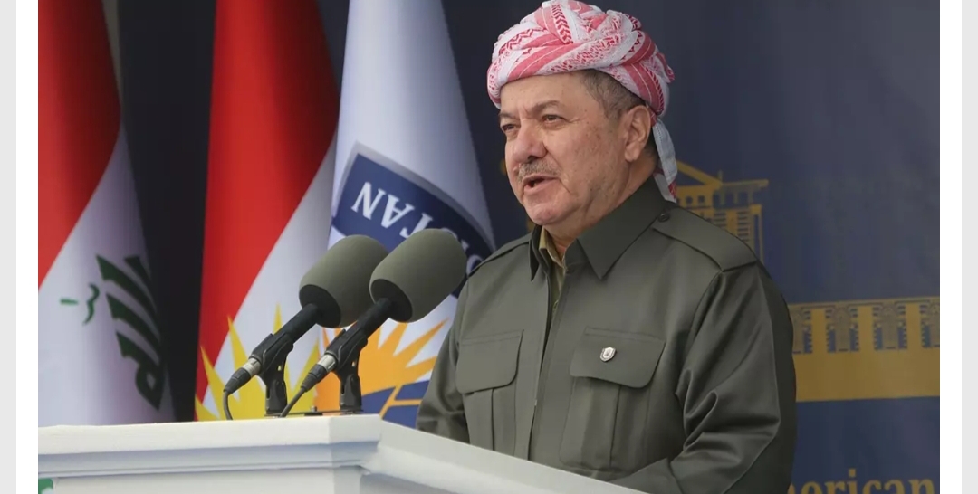 Irak KDP lideri Mesut Barzani, Şırnak'ta düzenlenen 4'üncü Uluslararası Melaye