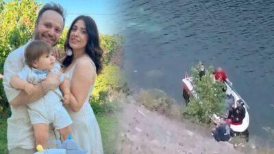 Samsun'un Bafra ilçesinde Kızılırmak Nehri'ne uçan otomobilde Gülşah Karaman Kıyak