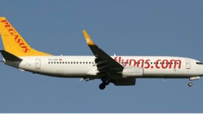 İstanbul’dan Aktöbe’ye giden Pegasus’un PC240 seferi, rota dışına çıkarak Aktau