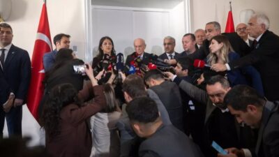 MHP Genel Başkanı Devlet Bahçeli, TBMM Başkanvekili ve DEM Parti