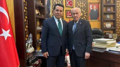 Eski Esenyurt Belediye Başkanı Ahmet Özer, MHP Genel Başkanı Devlet