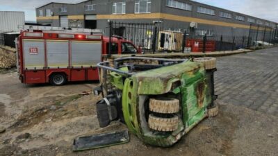 BURSA – Bursa’nın İnegöl ilçesinde bir mobilya fabrikasında meydana gelen