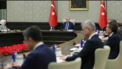 Cumhurbaşkanlığı Kabinesi, yeni yılın ilk toplantısı için bir araya gelirken