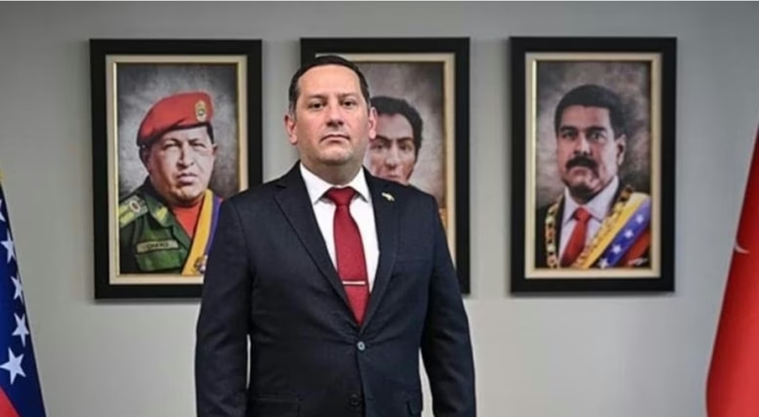 Venezuela’nın Türkiye Büyükelçisi Freddy Eduardo Molina Gutierrez, Devlet Başkanı Nicolas