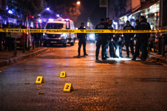 Bursa’nın Osmangazi ilçesinde çıkan silahlı kavgada 1 kişi yaralandı. Olay,