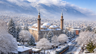 Bursa’da son günlerde etkisini artıran soğuk hava dalgası, kent genelinde