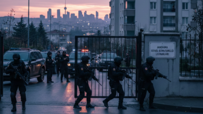 MİT ve emniyetten dev operasyon: Ankara merkezli düzenlenen baskınlarda, Jandarma