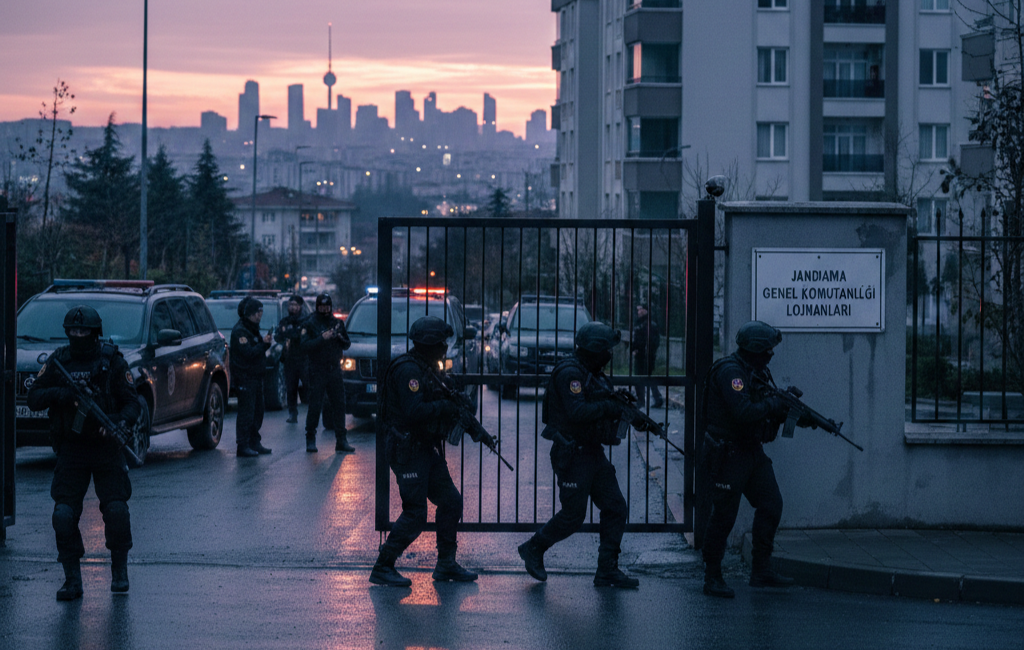 MİT ve emniyetten dev operasyon: Ankara merkezli düzenlenen baskınlarda, Jandarma