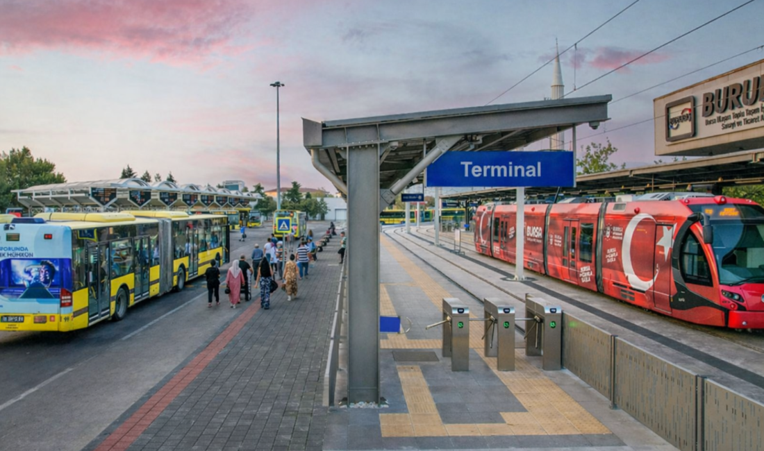 Bursa Büyükşehir Belediyesi'nin toplu taşıma