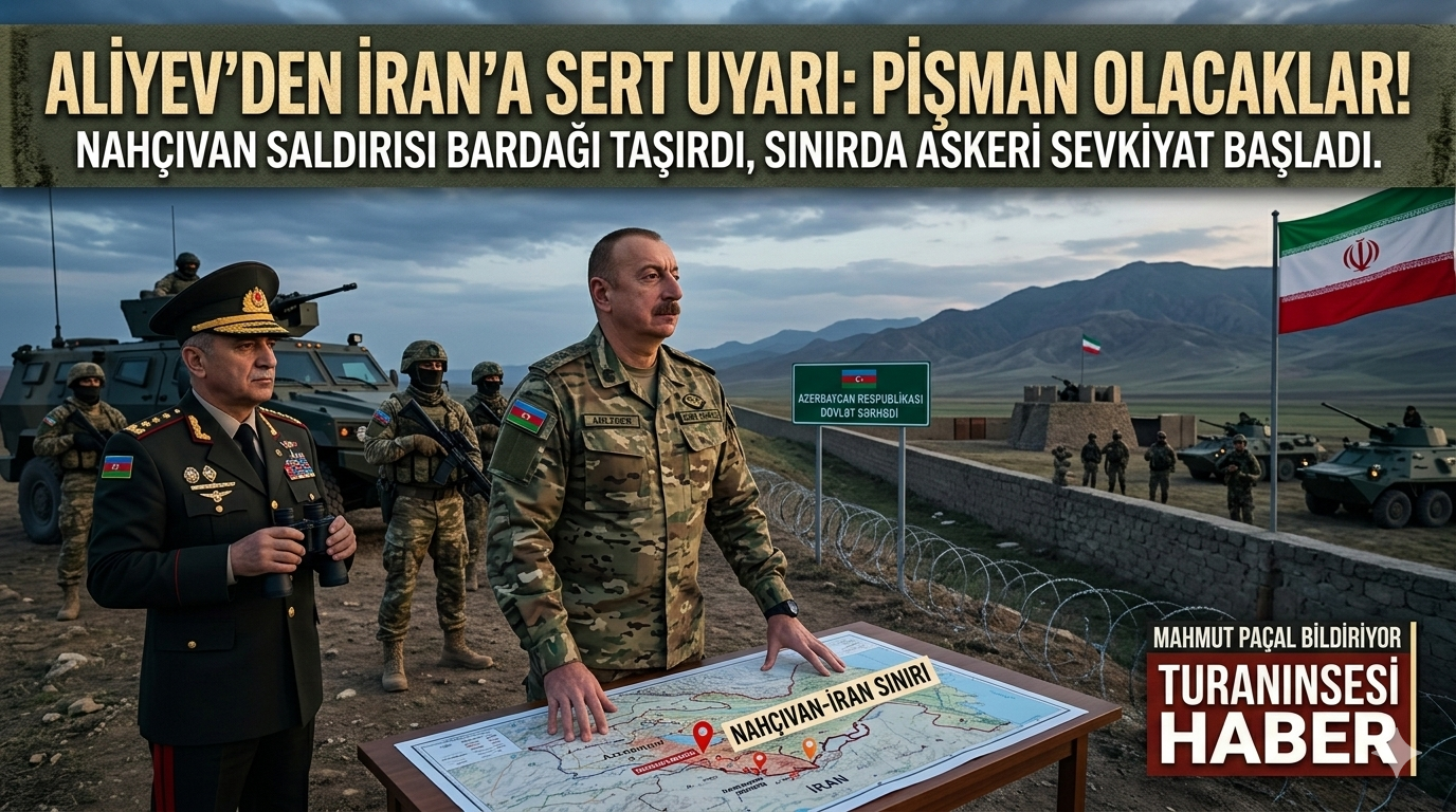 ​"Nahçıvan Havalimanı vuruldu, Aliyev 'pişman olacaklar' dedi! İsrail'in Hamaney operasyonu