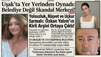 ​Uşak’ta "Demokrasi Nöbeti" Değil, Rezillik Perdesi Aralandı! > Tutuklanan CHP’li