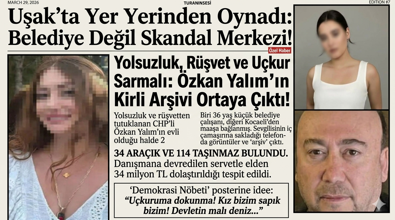 ​Uşak’ta "Demokrasi Nöbeti" Değil, Rezillik Perdesi Aralandı! > Tutuklanan CHP’li