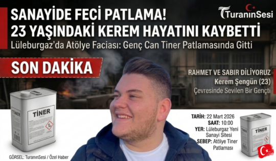 Sanayi sitesinde tiner patlaması: Genç Kerem'in hayalleri sobadan çıkan alevlerle