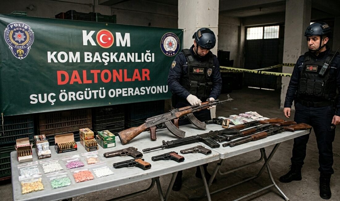 Daltonlar" çetesine dev operasyon: Sosyal medyadaki tetikçi yapılanmasına darbe.