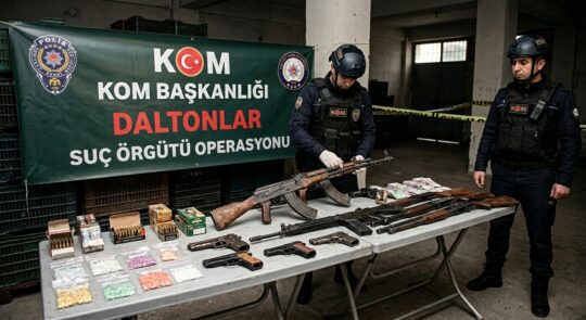 Daltonlar" çetesine dev operasyon: Sosyal medyadaki tetikçi yapılanmasına darbe.