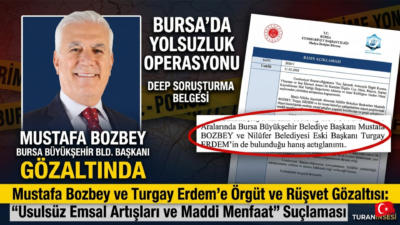 Bursa'da yer yerinden oynadı! Aralarında Büyükşehir Belediye Başkanı Mustafa Bozbey